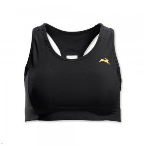 Black Tracksmith Allston Women's Bra Australia | EKIA-76483