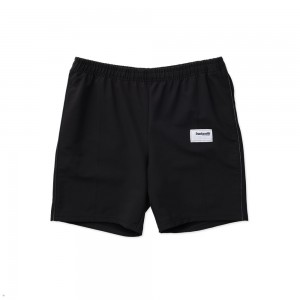 Black Tracksmith Bislett Men's Shorts Australia | AZJW-73901