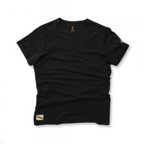 Black Tracksmith Harrier Women's Tee Australia | EZWV-85210