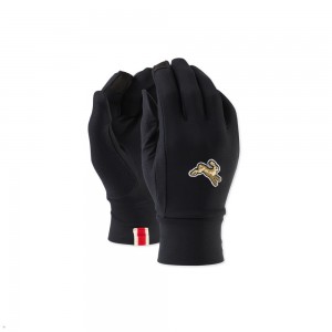 Black Tracksmith Inverno Gloves Australia | GUNY-24381