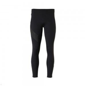 Black Tracksmith NDO Men's Tights Australia | MVEP-93570