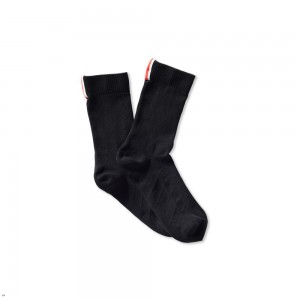 Black Tracksmith Speed Crew Sock Australia | YMNB-63408