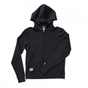 Black Tracksmith Trackhouse Zip Men's Sweatshirt Australia | NCJU-43162