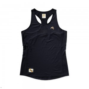 Black Tracksmith Twilight Women's Tank Australia | VPUW-06159