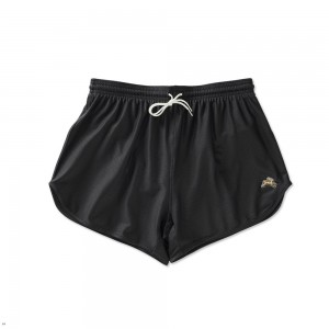 Black Tracksmith Van Cortlandt Grand Women's Shorts Australia | ZRAT-15680