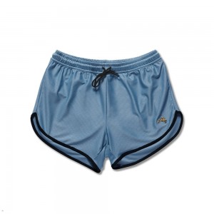 Blue Black Tracksmith Van Cortlandt Men's Shorts Australia | NYGW-82197