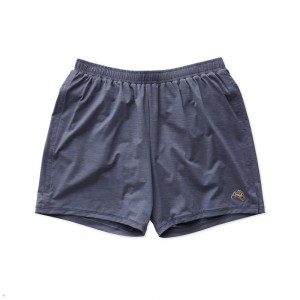 Blue Tracksmith Session Men's Shorts Australia | TYEX-03749