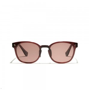 Burgundy Tracksmith The Charles Sunglasses Australia | MAYL-68973