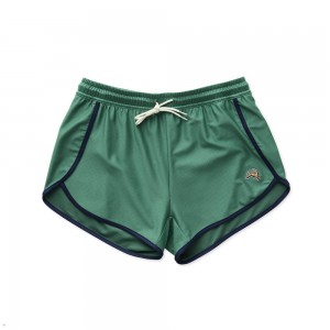 Green Tracksmith Van Cortlandt Women's Shorts Australia | TFPX-89647