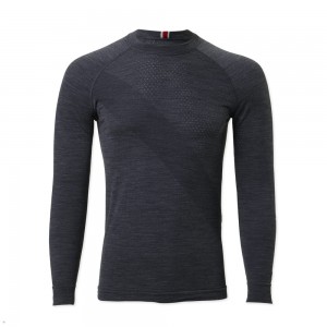 Grey Tracksmith Brighton Men's Base Layer Australia | TAFI-94217