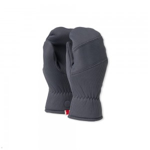 Grey Tracksmith Fens Mittens Gloves Australia | KYZN-28769