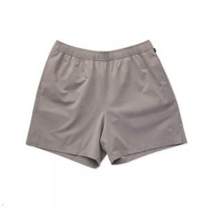 Grey Tracksmith Rapid Transit Men's Shorts Australia | TCSB-72309