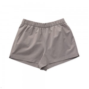 Grey Tracksmith Rapid Transit Women's Shorts Australia | RQUT-01387