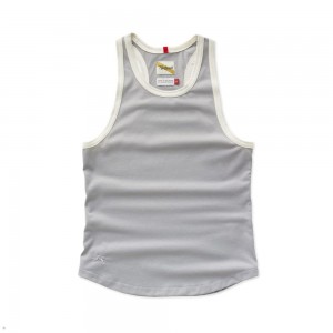 Grey Tracksmith Run Cannonball Run Women's Tank Australia | GFYV-10739