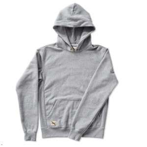 Grey Tracksmith Trackhouse Men's Sweatshirt Australia | KCEB-08935