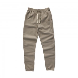 Khaki Tracksmith Trackhouse Men's Sweatpants Australia | CEHQ-30158