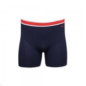 Navy Tracksmith Brighton Boxer Briefs Men's Underwear Australia | VOPH-80624