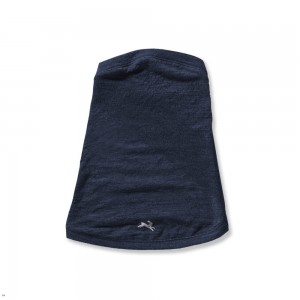 Navy Tracksmith Brighton Neck Warmer Australia | FZUT-41950