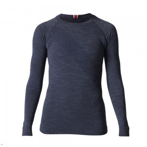 Navy Tracksmith Brighton Women's Base Layer Australia | YIRJ-93806