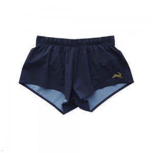 Navy Tracksmith Strata Women's Shorts Australia | MRTF-94152