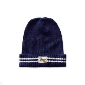 Navy Tracksmith Varsity Runner's Caps Australia | WQSO-43257