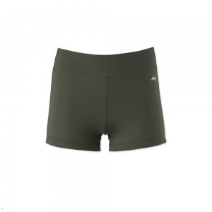 Olive Tracksmith Bell Lap Women's Shorts Australia | LTED-92156