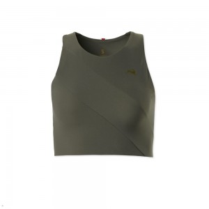 Olive Tracksmith Bell Lap Women's Tops Australia | APKC-39028