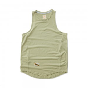 Olive Tracksmith Harrier Women's Tank Australia | CGKF-31746