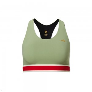 Olive Tracksmith Run Women's Bra Australia | OBLX-14723