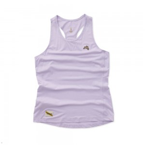 Purple Tracksmith Twilight Women's Tank Australia | ISGF-91543