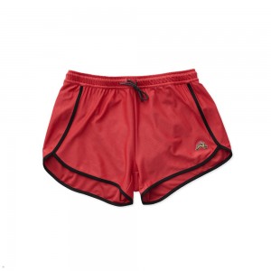 Red Tracksmith Van Cortlandt Women's Shorts Australia | TFDG-56731