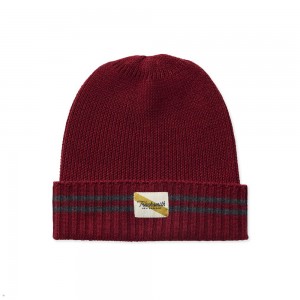 Red Tracksmith Varsity Runner's Caps Australia | HWYU-02485