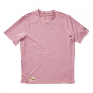 Rose Tracksmith Session Men's Tee Australia | IRJA-67089