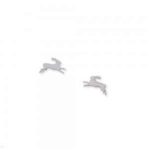 Silver Tracksmith Eliot Earrings Jewelry Australia | ZIXA-71384