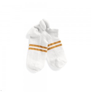 White Gold Tracksmith Merino No Show Sock Australia | CSVK-06732