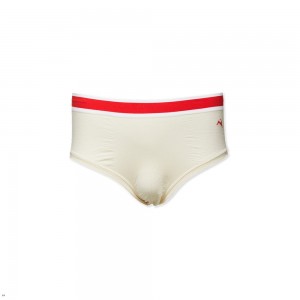 White Tracksmith Brighton Briefs Men's Underwear Australia | EHTK-26754