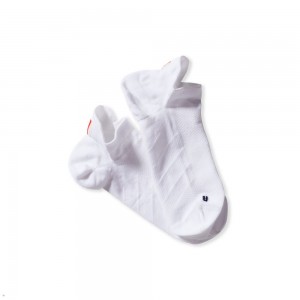 White Tracksmith Speed No Show Sock Australia | URBH-93754