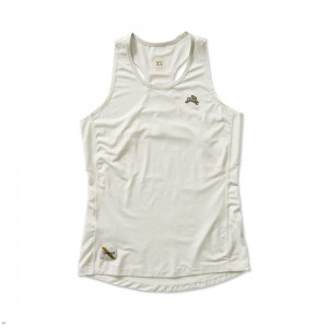 White Tracksmith Twilight Women's Tank Australia | XVWL-49708