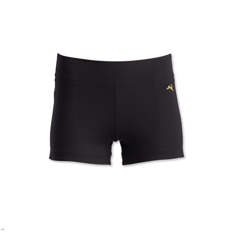 Black Tracksmith Bell Lap Women\'s Shorts Australia | PHVT-31564