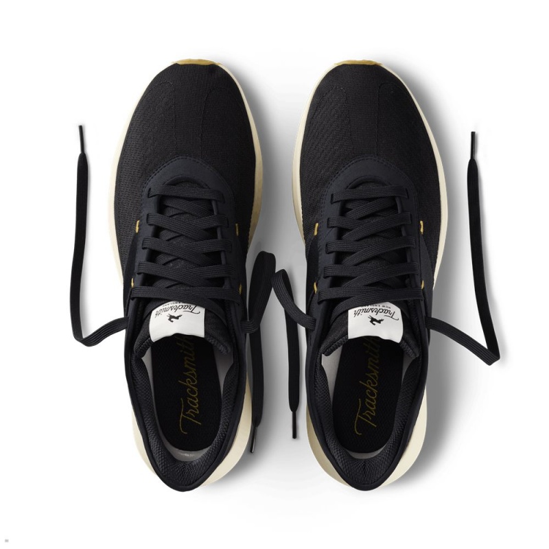 Black Tracksmith Eliot Runner Men's Shoes Australia | EFPZ-68039