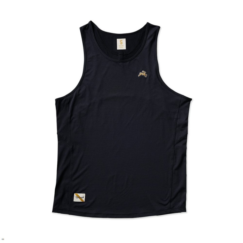 Black Tracksmith Twilight Men\'s Tank Australia | ESRV-73019