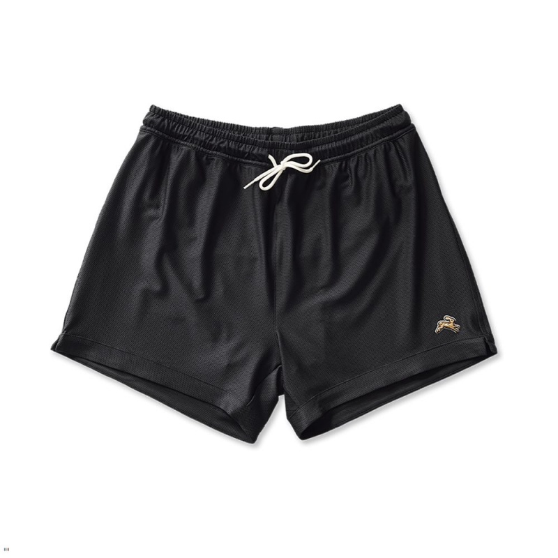 Black Tracksmith Van Cortlandt Grand Men\'s Shorts Australia | XOMI-36792