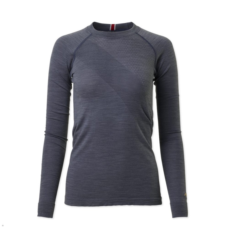 Blue Tracksmith Brighton Women\'s Base Layer Australia | FQXI-09281