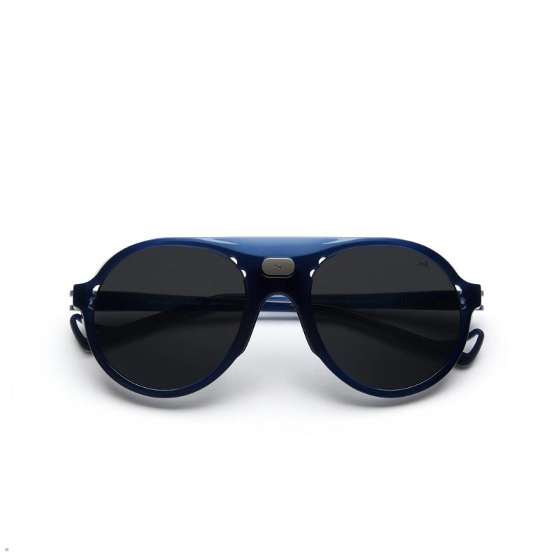 Blue Tracksmith Kazu Tourer Sunglasses Australia | ABQT-47920