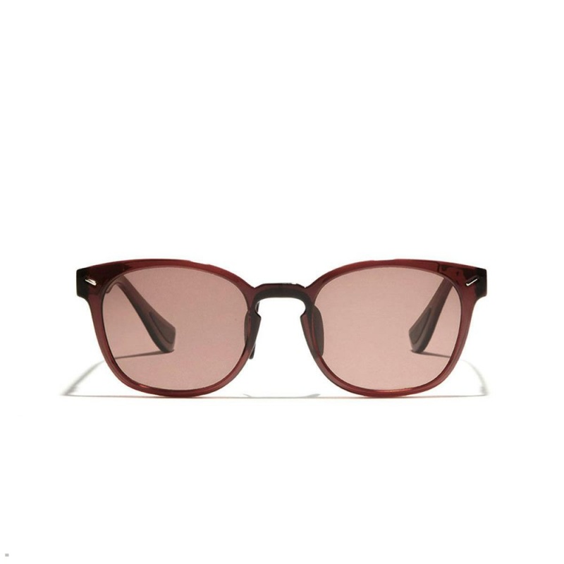 Burgundy Tracksmith The Charles Sunglasses Australia | MAYL-68973