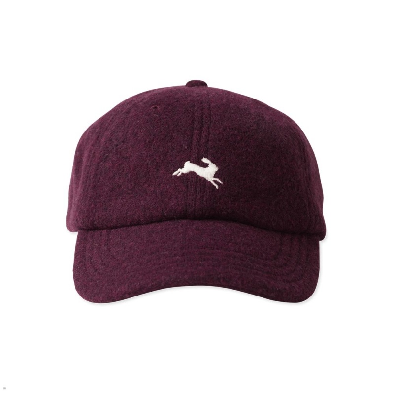 Burgundy Tracksmith Wool Hats Australia | BPQV-98305