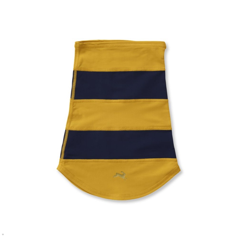 Gold Navy Tracksmith Inverno Neck Warmer Australia | GHAJ-34508