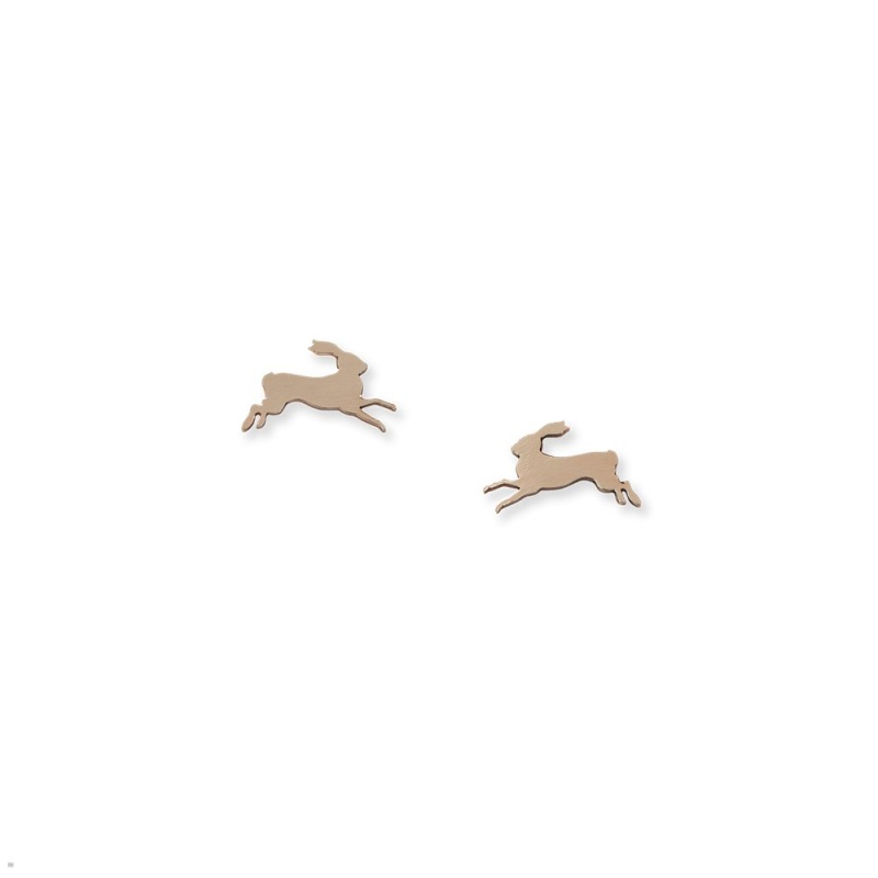 Gold Tracksmith Eliot Earrings Jewelry Australia | HZFB-94786