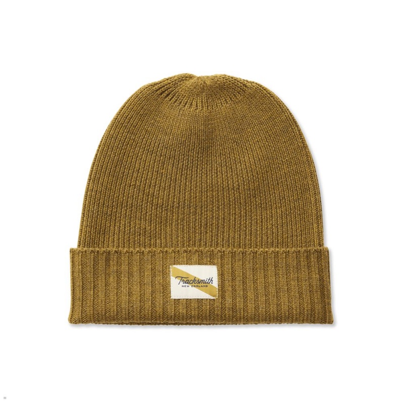 Gold Tracksmith Varsity Runner\'s Caps Australia | DGXE-97582