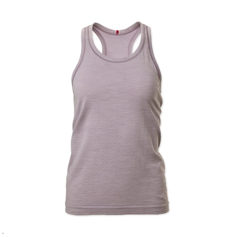 Grey Tracksmith Brighton Base Layer Women\'s Tank Australia | CEMV-83496